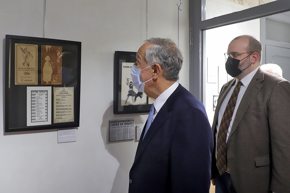 Presidente da República Marcelo Rebelo de Sousa visita Casa das Imagens