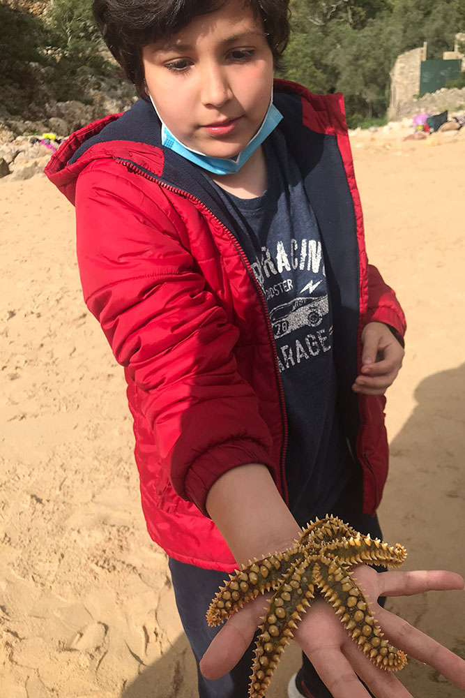 Kids Dive - Saída de campo - praia de Alpertuche