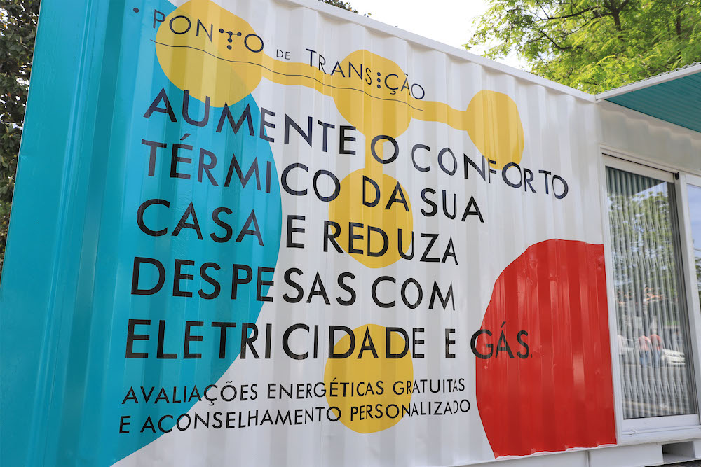Ponto de Transição ajuda na Avenida Luísa Todi a combater a pobreza energética
