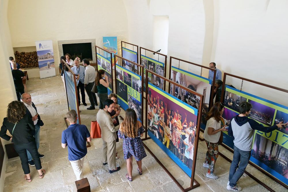 Festival Internacional de Música de Setúbal - exposição comemorativa do 10.º aniversário - Forte de Albarquel