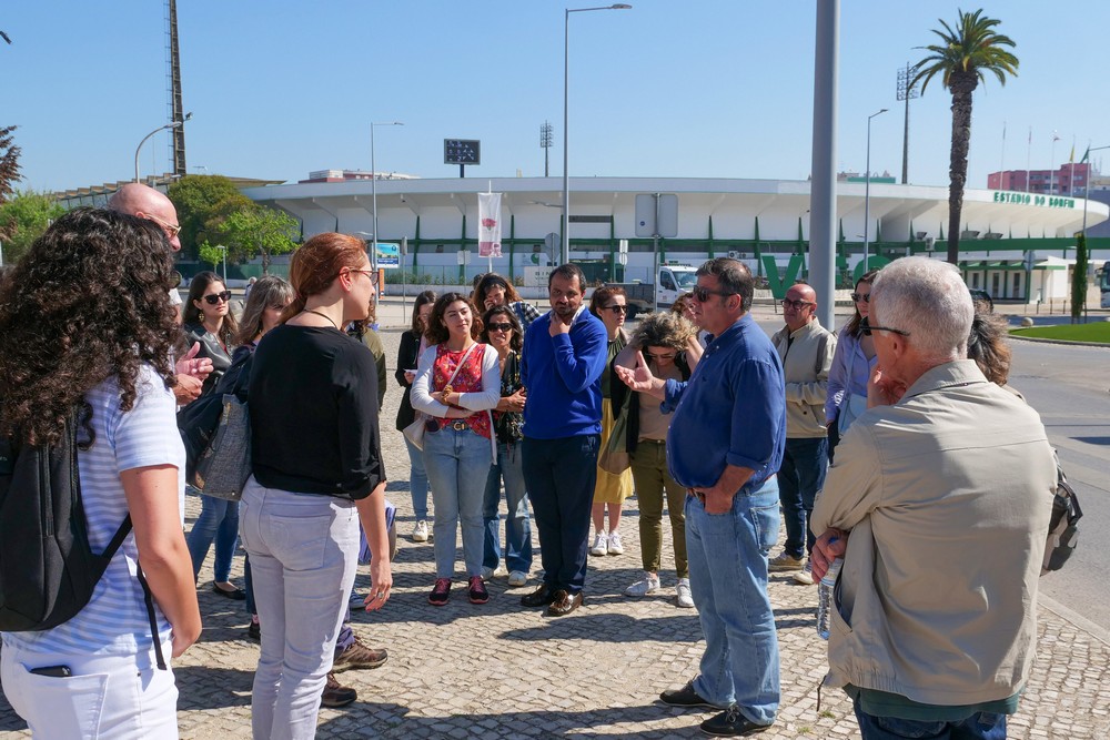 PLAAC Arrábida - visita técnica - centro histórico Setúbal