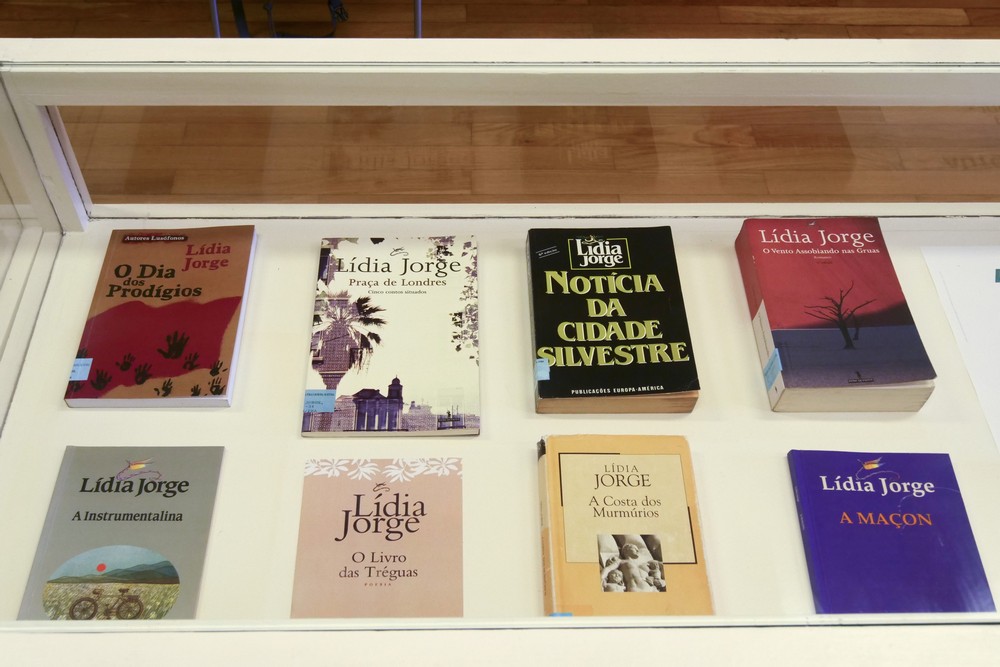 Exposição literária de Lídia Jorge na Biblioteca Municipal