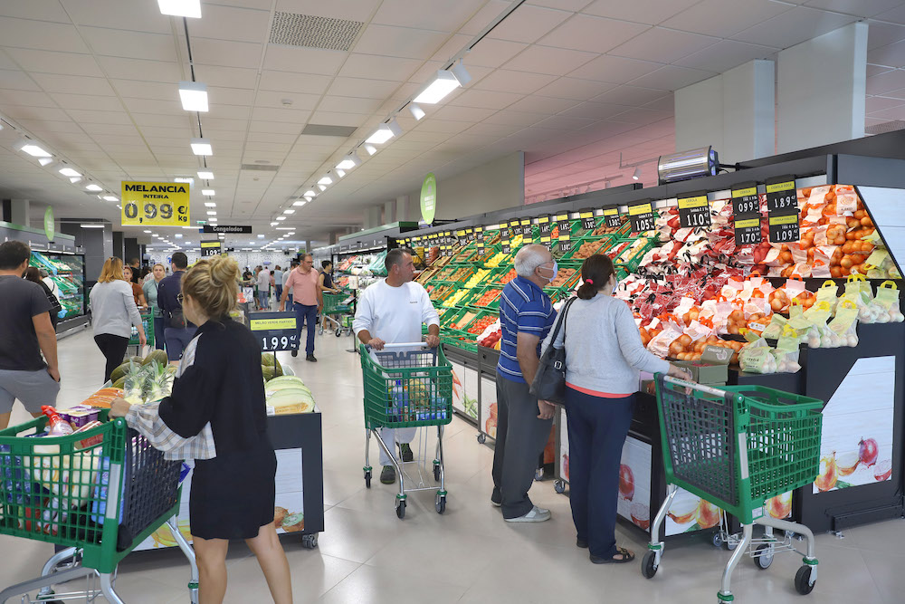 Inauguração do supermercado Mercadona em Setúbal.
