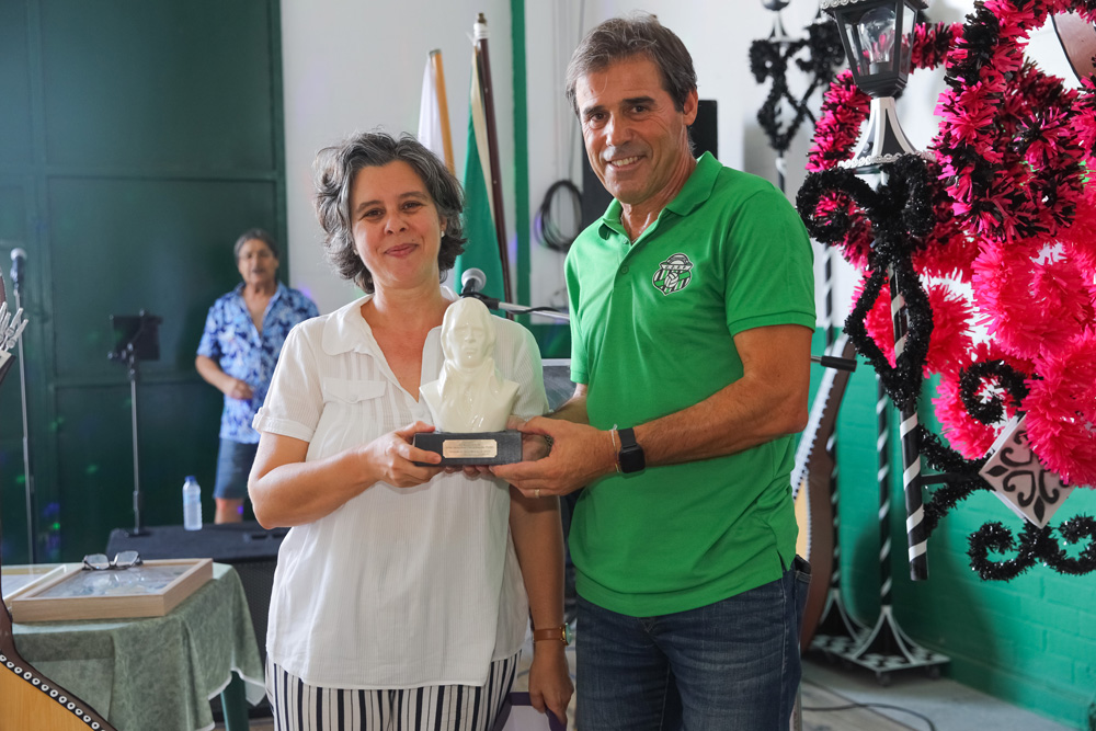 Vice-presidente da Câmara Municipal, Carla Guerreiro, no 47.º aniversário da União Desportiva e Recreativa das Pontes.