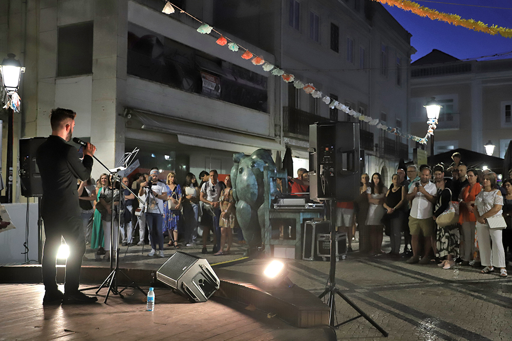 Luísa Todi CantoFest - Festival Internacional de Ópera de Setúbal no Largo da Ribeira Velha.