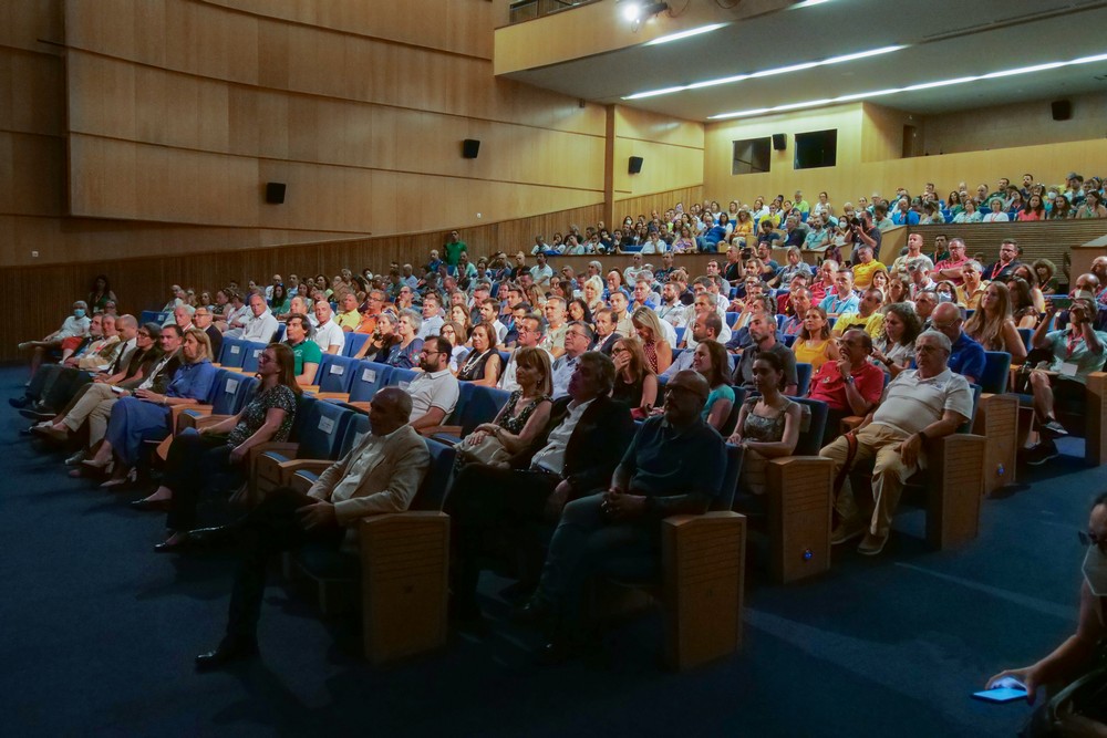 Sessão de abertura da Semana Nacional de Formação do Desporto Escolar, no Fórum Municipal Luísa Todi.