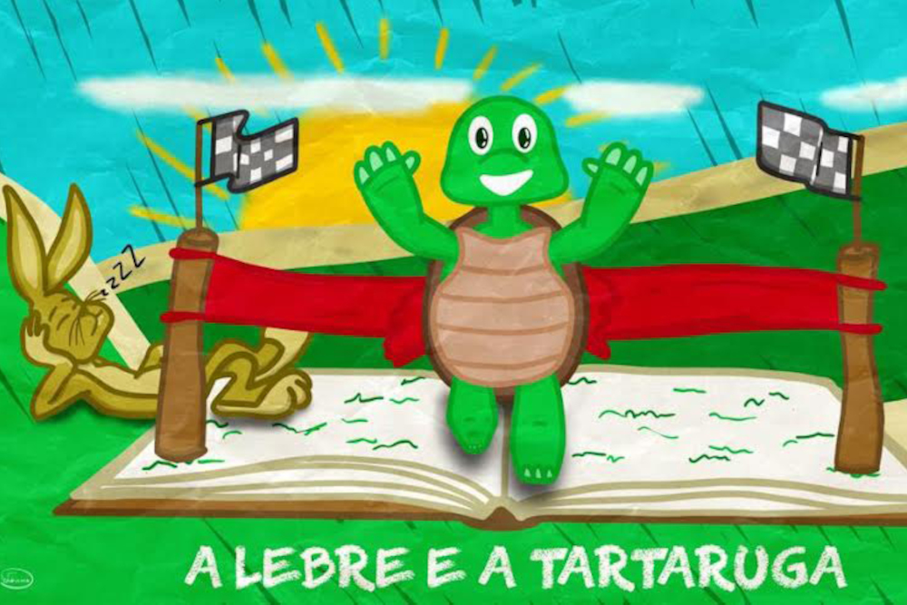 Vamos Tocar Estórias! - A lebre e a tartaruga - Fórum Municipal Luísa Todi