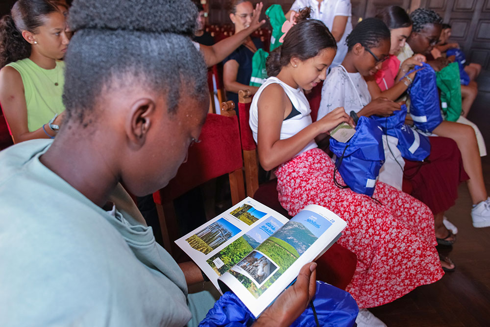 Visita de jovens de Bobigny a Setúbal - intercâmbio no âmbito das celebrações de 20 anos de geminação entre os dois municípios