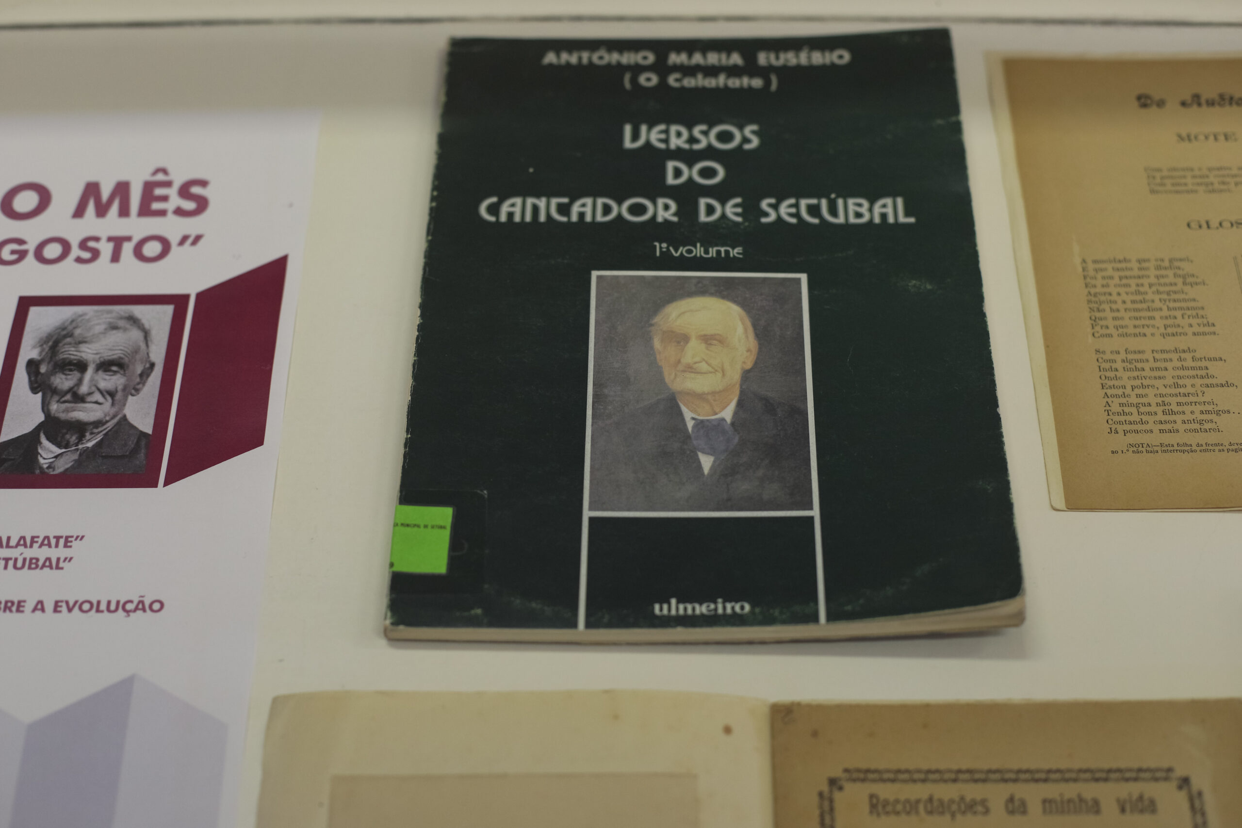 Exposição "Eusébio Calafate" na Biblioteca de Setúbal