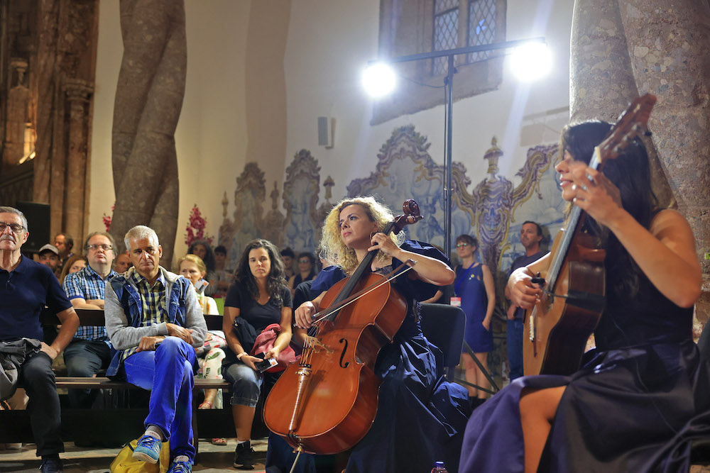 Concerto do quarteto portuense Amara Quartet, na Igreja de Jesus, no âmbito da EXIB Música 2022.