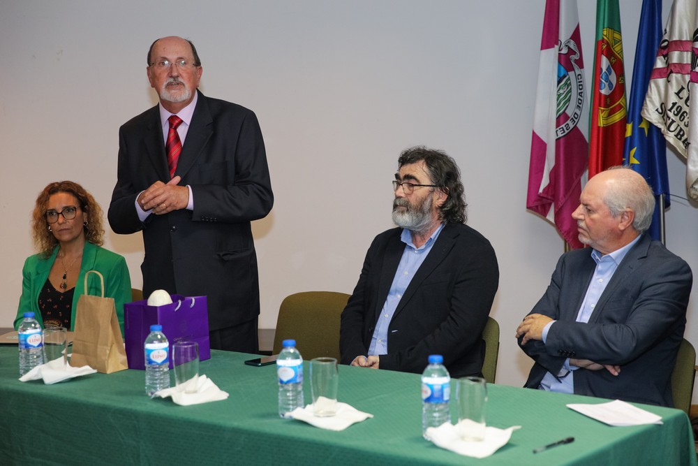 61.º Aniversário do Coral Luísa Todi - sessão comemorativa - presidente da direção, Luís Fernandes