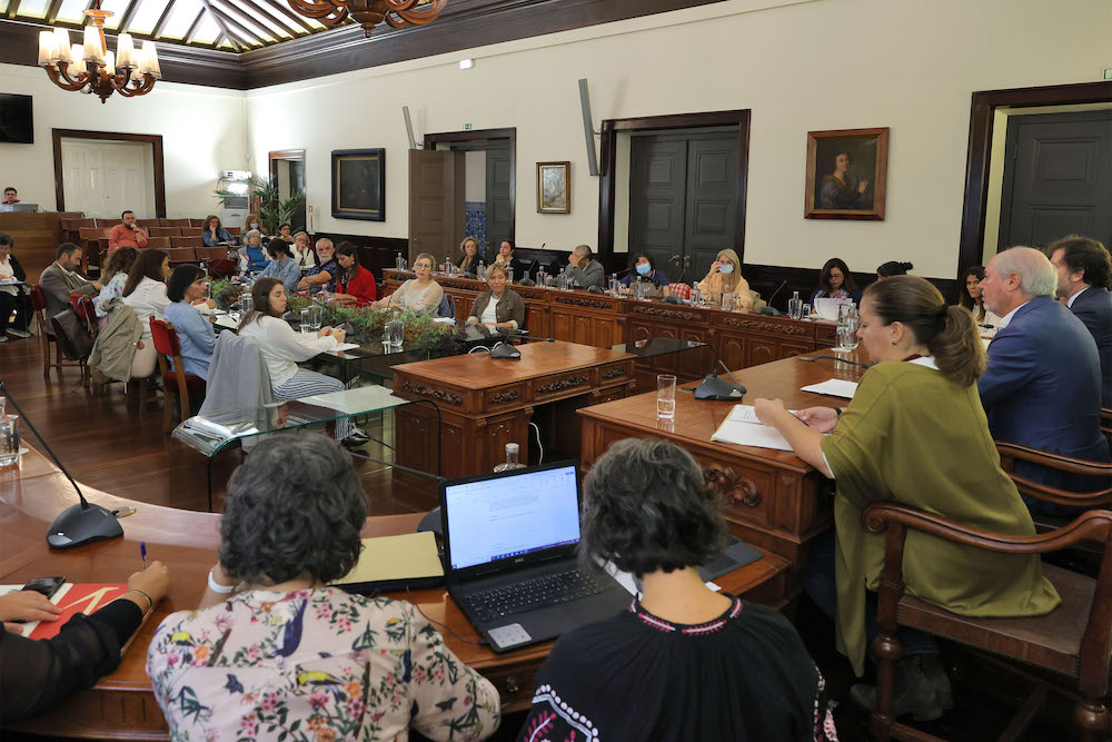 CLASS - Conselho Local de Ação Social de Setúbal -reunião extraordinária - análise da situação social e económica do concelho