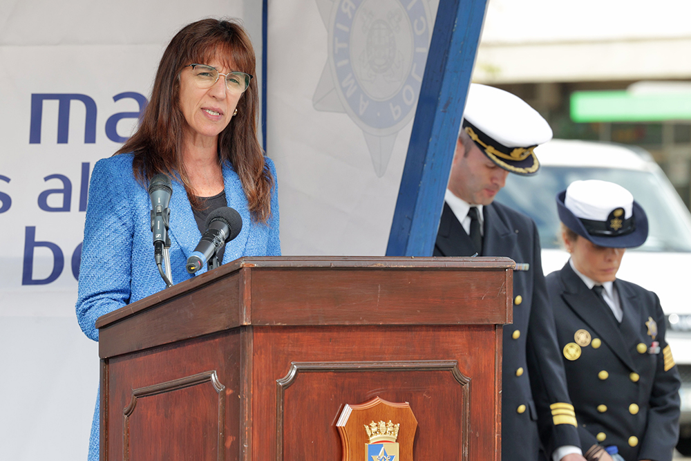 Dia da Polícia Marítima 2022 - discurso da ministra da Defesa Nacional, helena Carreiras.