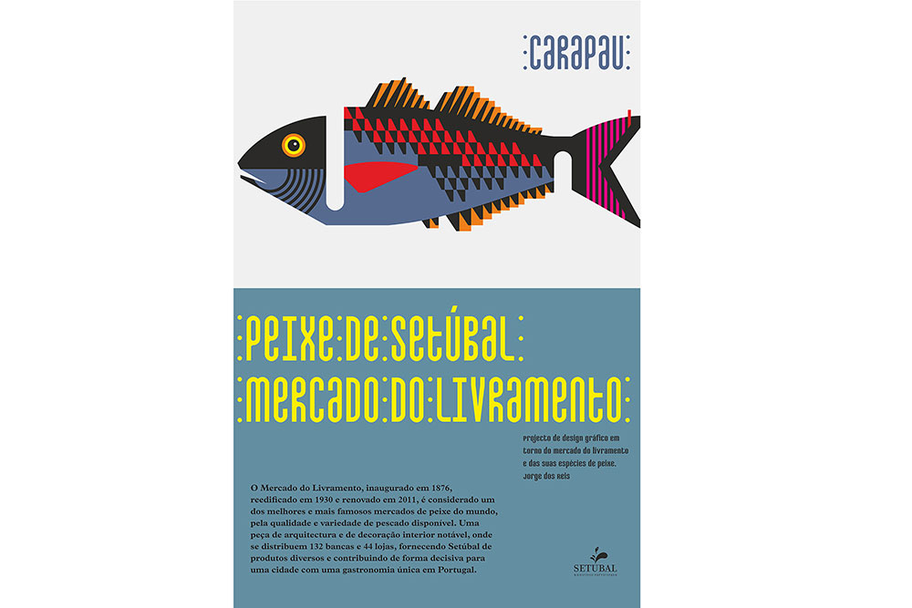 Livro "Respirar d'baixo d'água", sobre o Peixe de Setúbal no Mercado do Livramento, representa Portugal na Bienal Ibero-americana de Design.