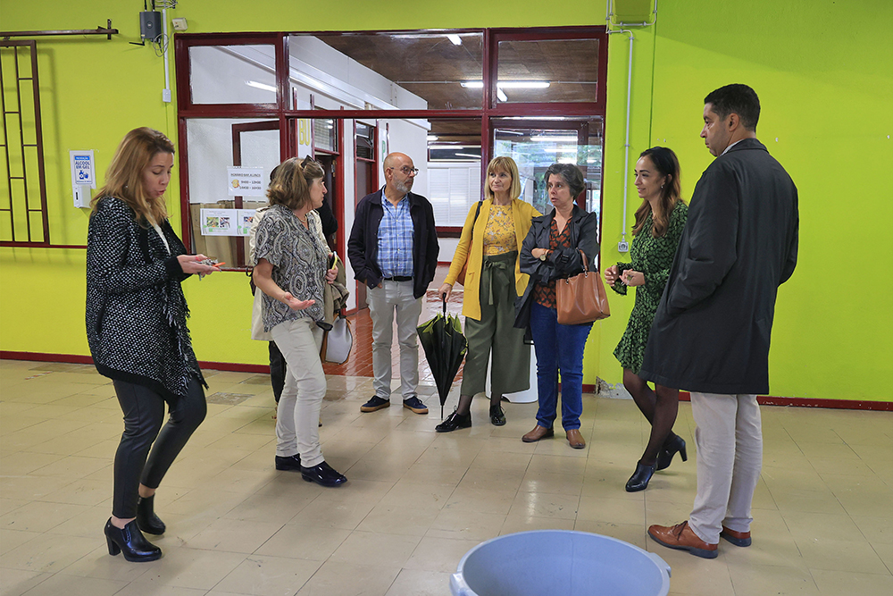 Visitas do Executivo Municipal às Escolas - EB 2,3 de Aranguez