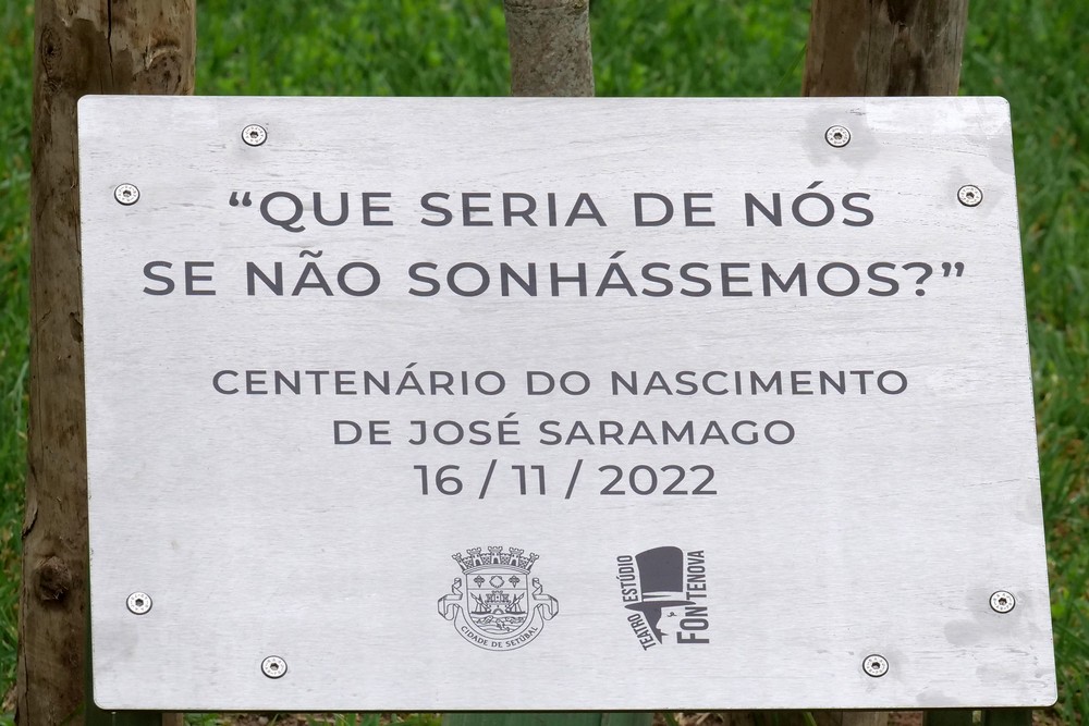 Centenário José Saramago - Instalação de placa - Avenida Luísa Todi