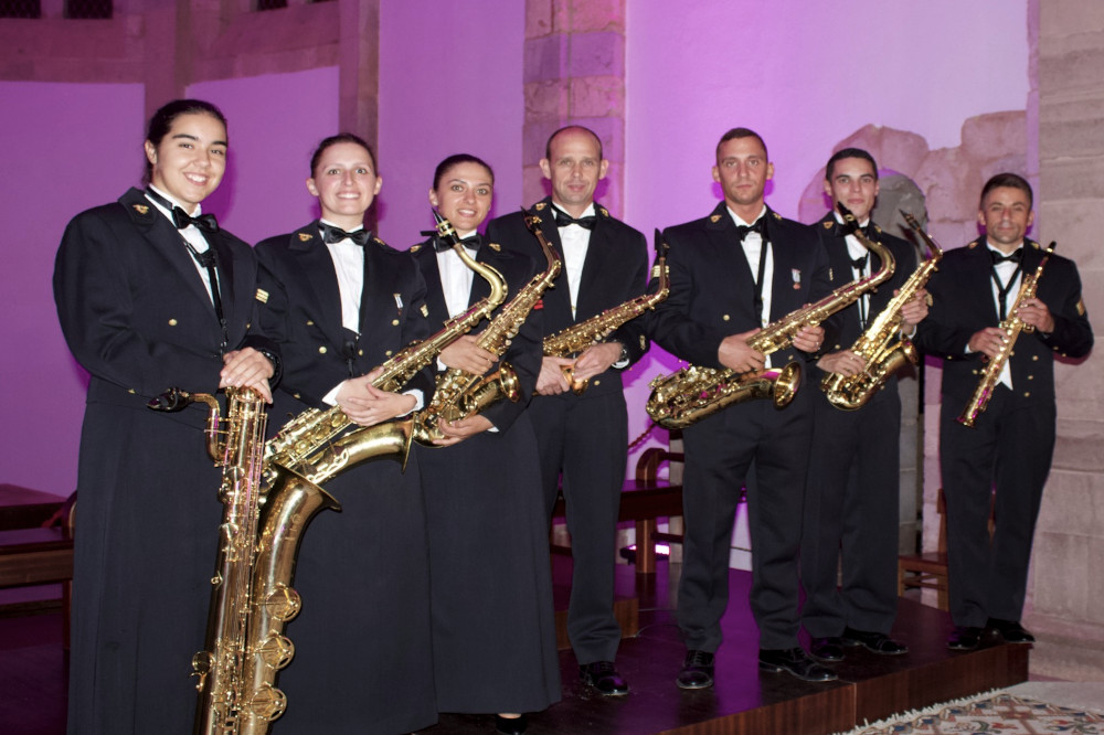 Ensemble de Saxofones da Banda Sinfónica do Exército.