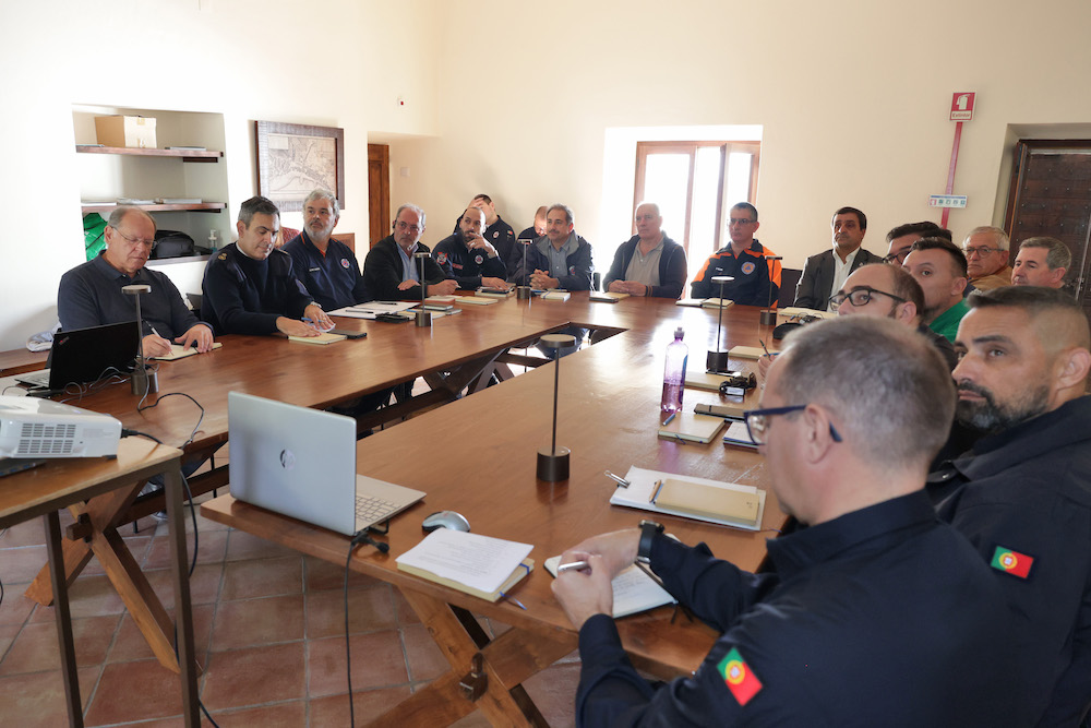 Reunião dos serviços municipais de Proteção Civil do Distrito