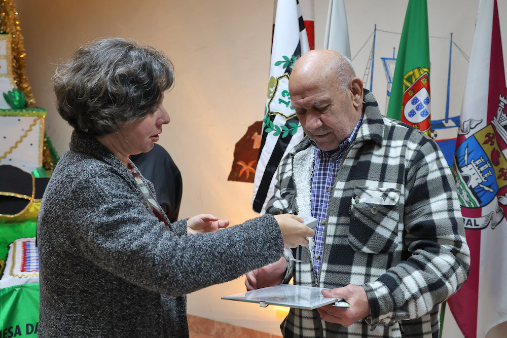 Vice-presidente da Câmara, Carla Guerreiro, nas comemorações do 101.º aniversário do Grupo Desportivo Setubalense “Os 13”.