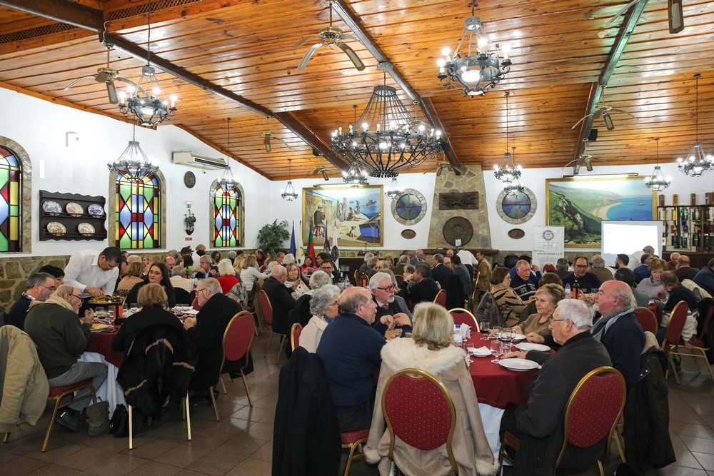 Jantar-conferência do Rotary Club de Setúbal.