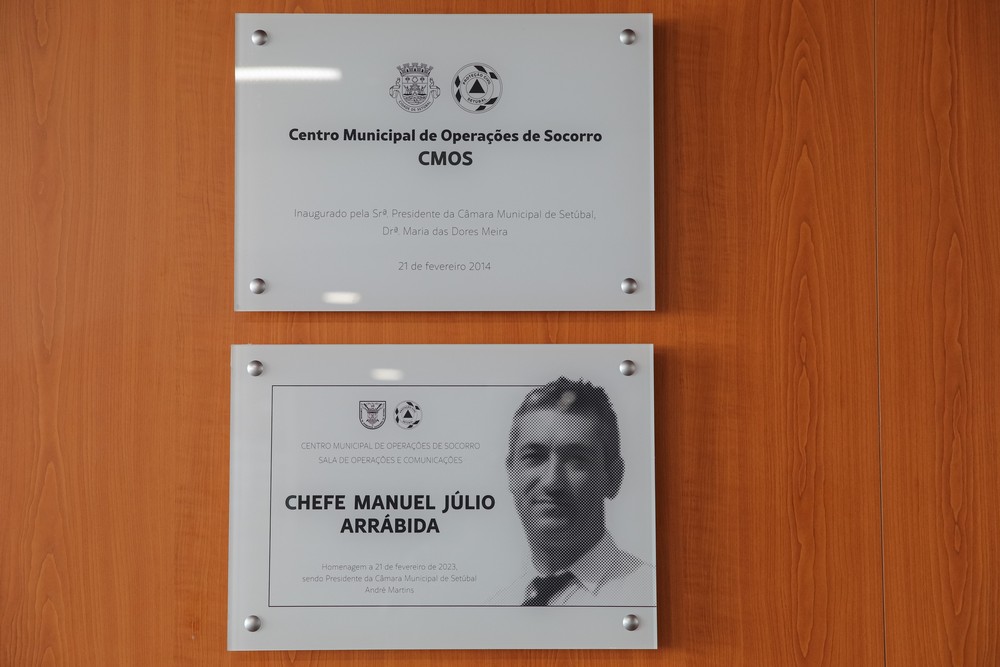 237.º Aniversário Bombeiros Sapadores de Setúbal - descerramento de placa de homenagem ao chefe Manuel Arrábida