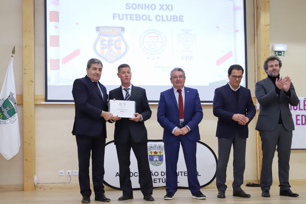 Sonho XXI distinguido pela Federação Portuguesa de Futebol ao nível da formação
