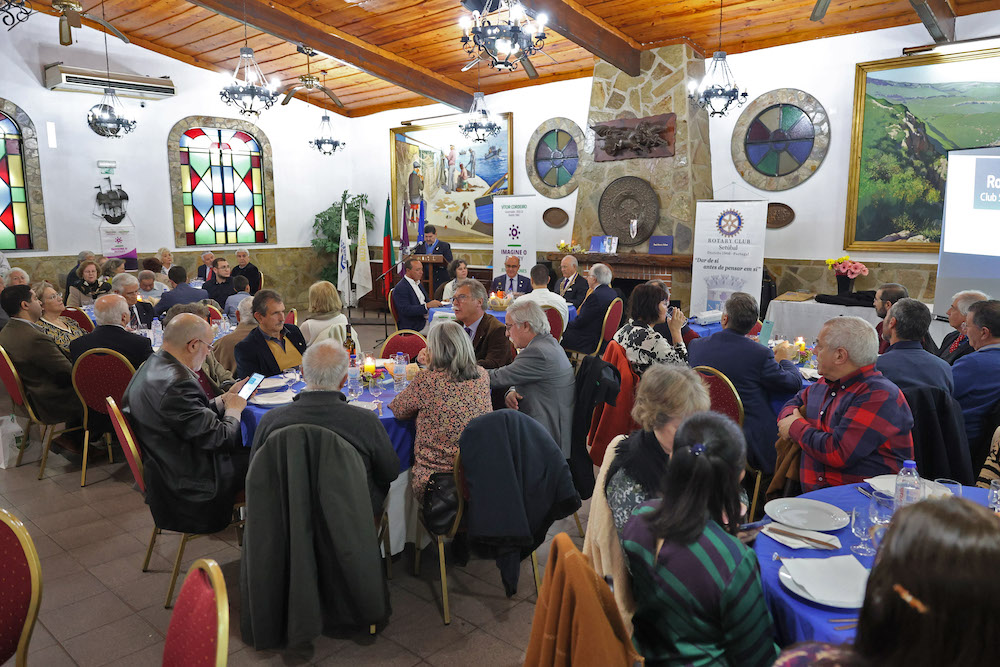 79.º Aniversário do Rotary Club de Setúbal - jantar no restaurante O Quintal
