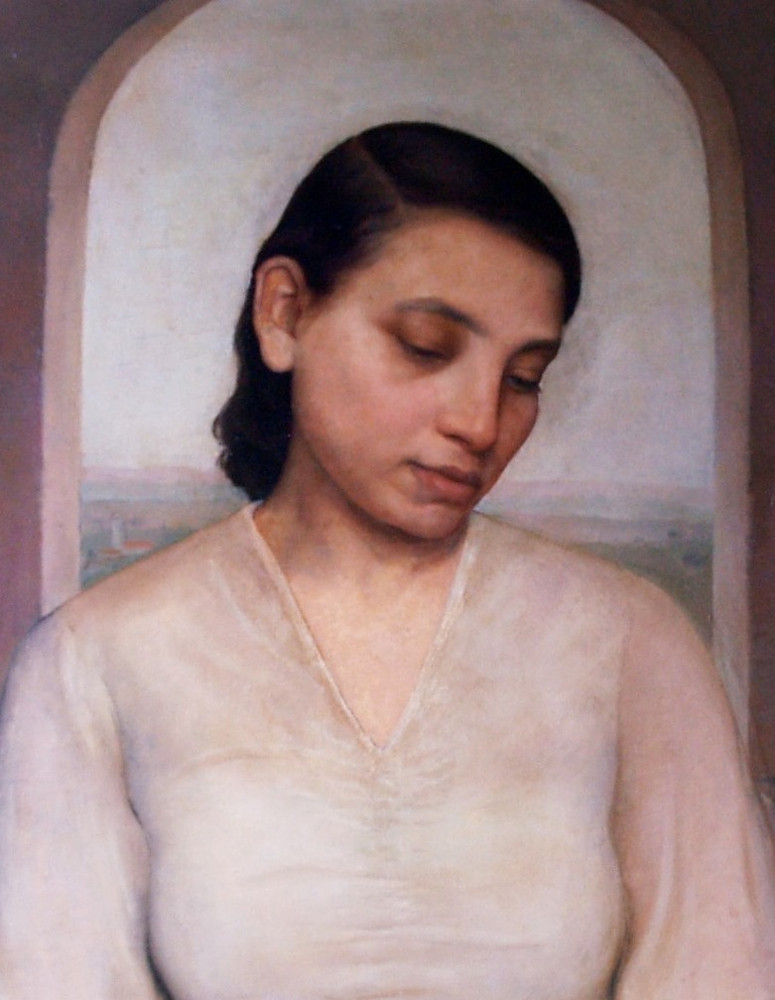 Museu ao Seu Encontro | Bonifácio Lázaro Lozano | Retrato da esposa do pintor