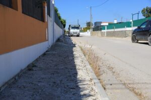 Requalificação pedonal da Rua dos Camponeses, em Brejos de Azeitão