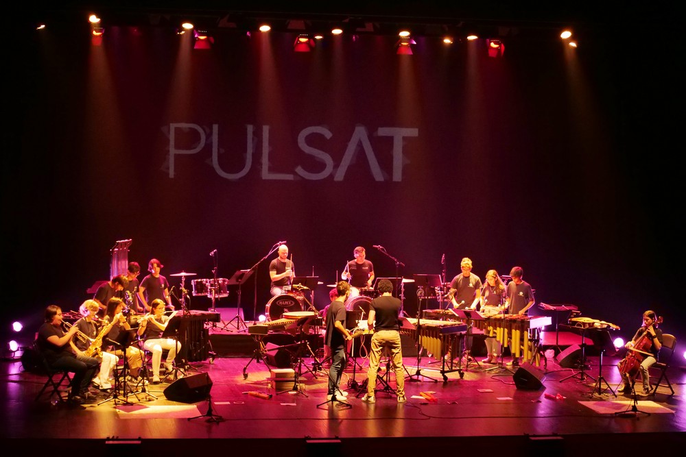 Pulsat Percussion Group deu concerto no Luísa Todi