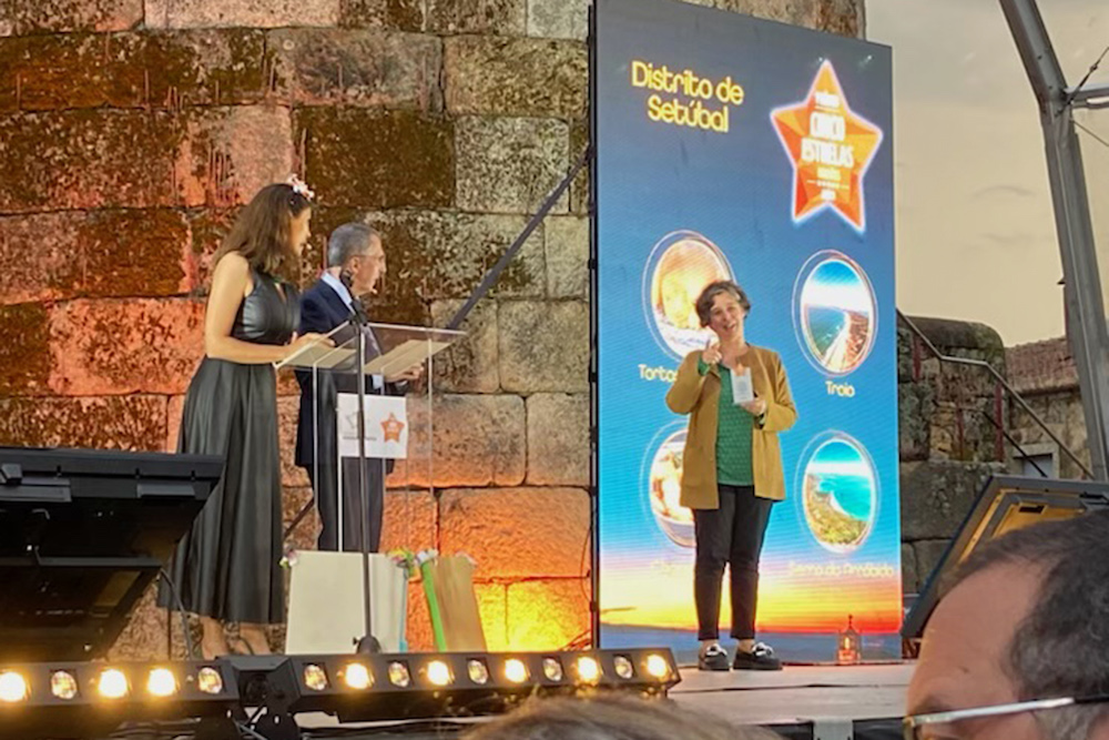A vice-presidente da Câmara Municipal de Setúbal, Carla Guerreiro, recebeu o galardão.