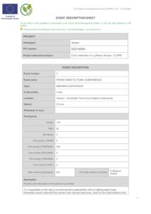 miniatura de event-description-sheet_CLAIRE_From_Farm_to_Fork