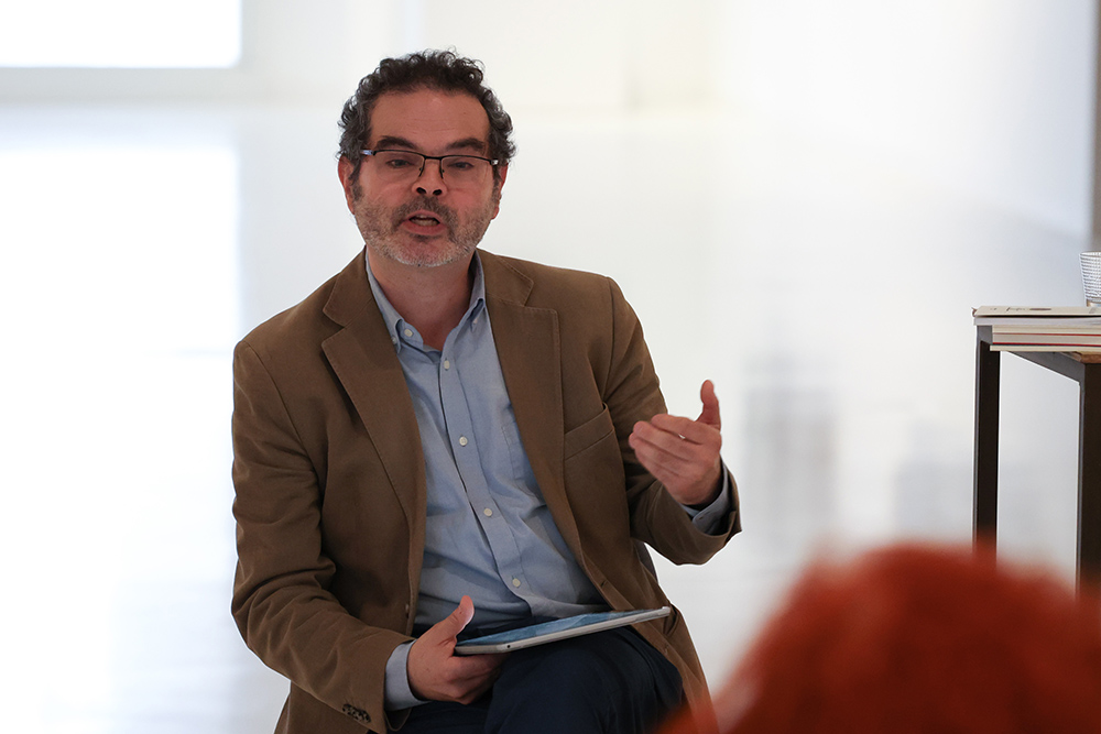 José Gardeazabal no ciclo de conferências “Ler Sebastião da Gama”, integrado na programação do centenário de Joana Luísa e Sebastião da Gama