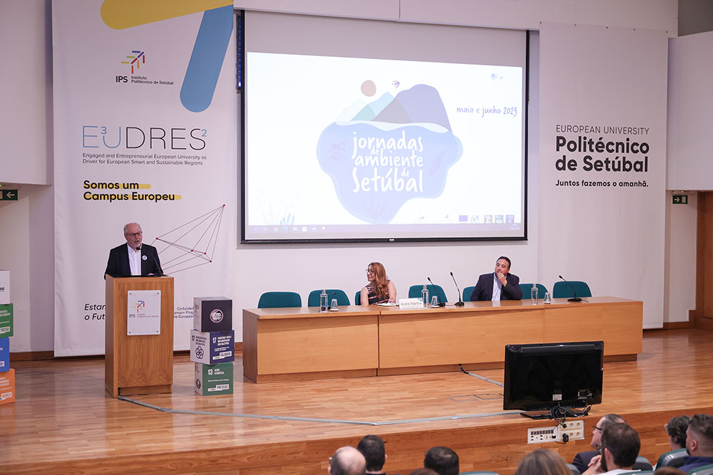 Conferência “Biodiversidade e Património Natural”, integrada no programa das Jornadas de Ambiente de Setúbal 2023 - Presidente da Câmara, André Martins