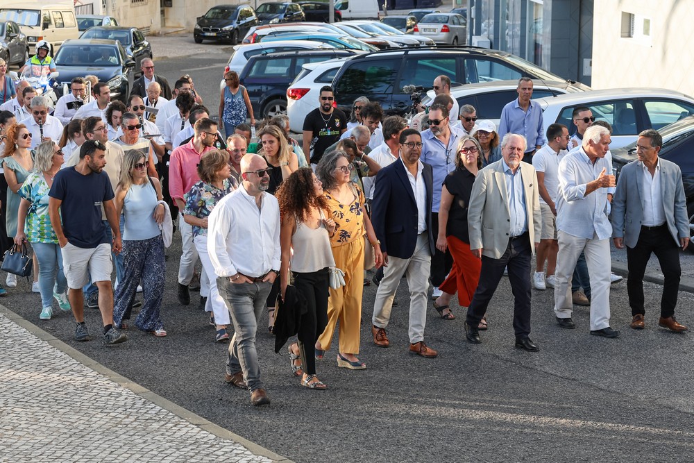 Festanima 2023 - Presidente da Câmara, André Martins, e outros autarcas no cortejo de abertura entre o Mercado da Conceição e as Escarpas de Santos Nicolau