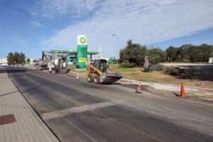 Repavimentação da Estrada de Algeruz