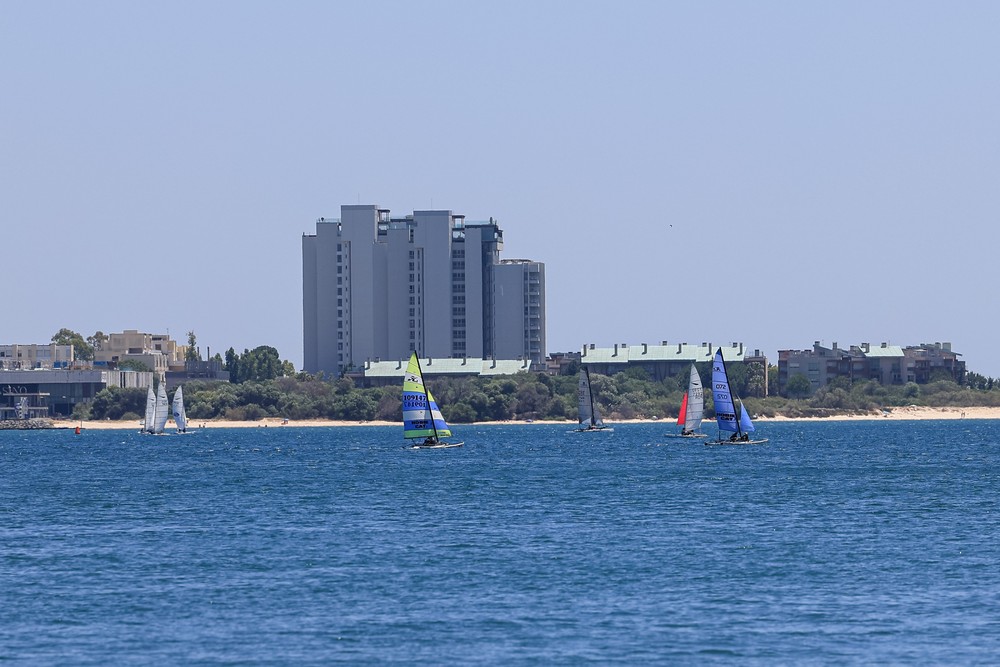 National Interseries em catamarãs foi disputada em 15 e 16 de julho  no Rio Sado