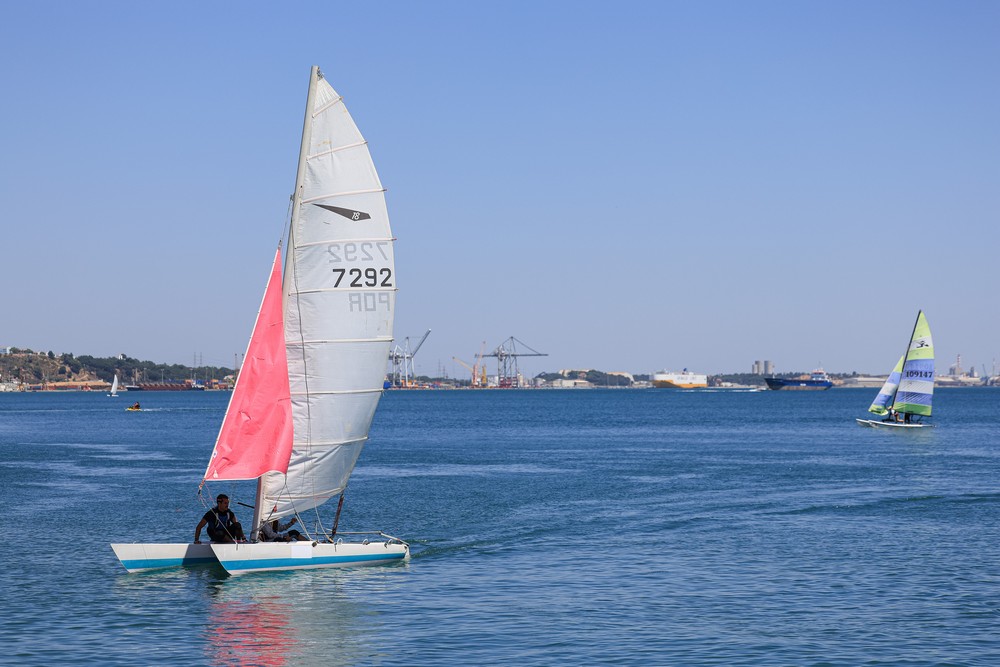 National Interseries em catamarãs foi disputada em 15 e 16 de julho  no Rio Sado