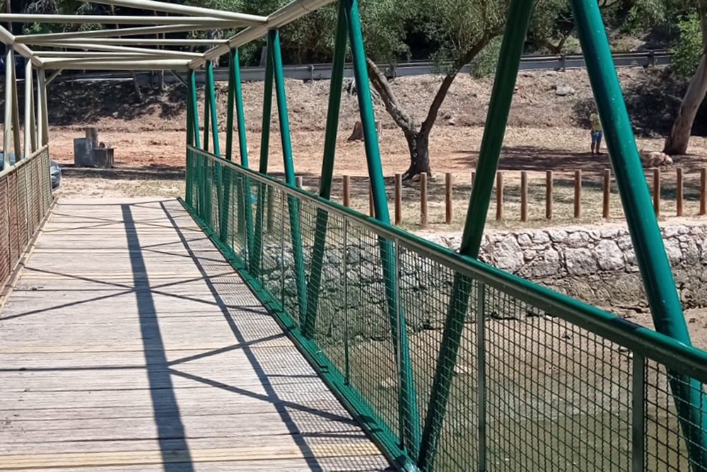 Parque de Merendas da Comenda | Reabilitação da ponte pedonal