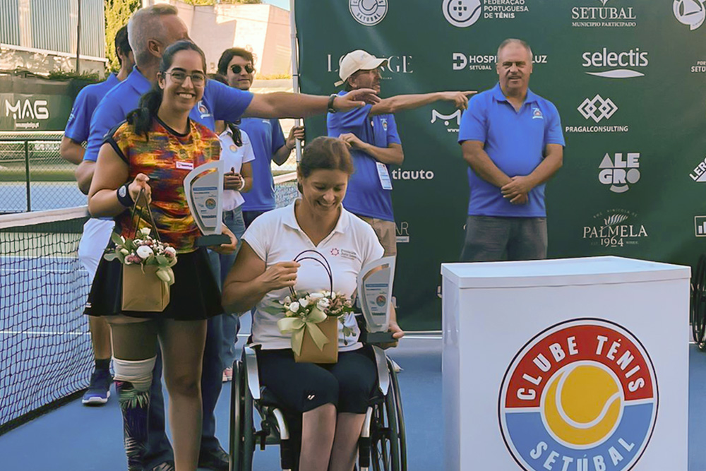 Maayan Zikri, vencedora dos torneios do circuito mundial em cadeiras de rodas X Open Baía de Setúbal e CTS 75th Anniversary Wheelchair International Open