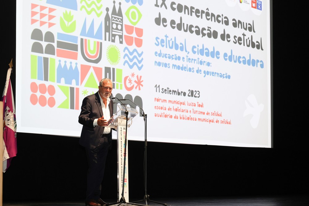 Conferência Anual de Educação de Setúbal - presidente do Conselho Nacional de Educação, Domingos Fernandes