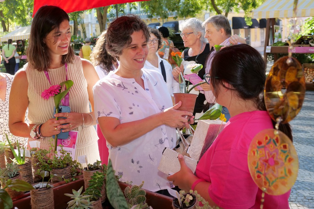 Festa da Flor - Abertura oficial e Mostra de Artes e Ofícios - vice-presidente da Câmara Municipal de Setúbal, Carla Guerreiro