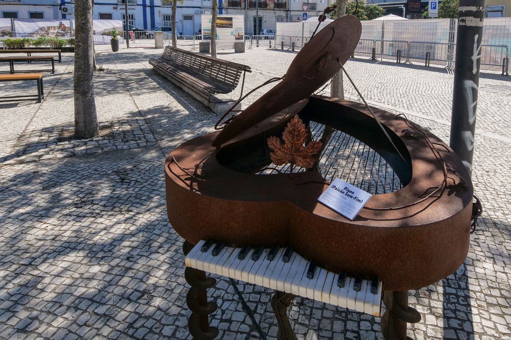 Esculturas de Pedro Marques presentes nas Festas da Baía, em Setúbal