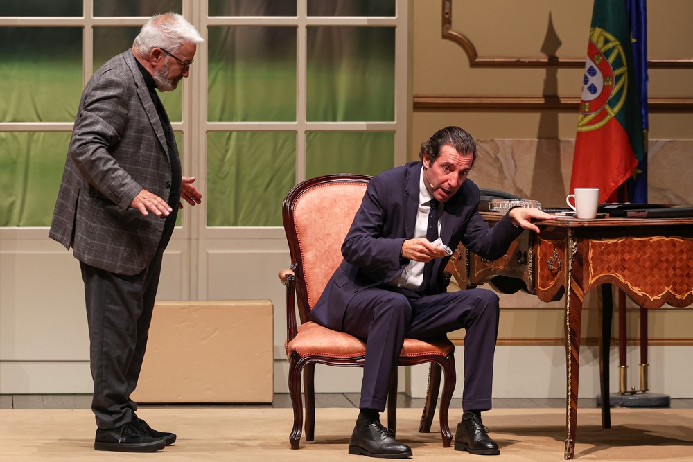 Comédia teatral “Pela Ponta do Nariz”, com José Pedro Gomes e Aldo Lima, no Fórum Municipal Luísa Todi