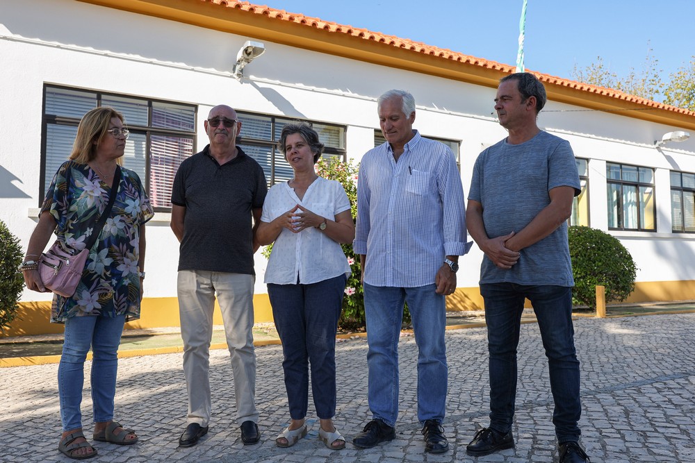 Visitas do Executivo municipal a escolas - Escola Básica do Montinho da Cotovia