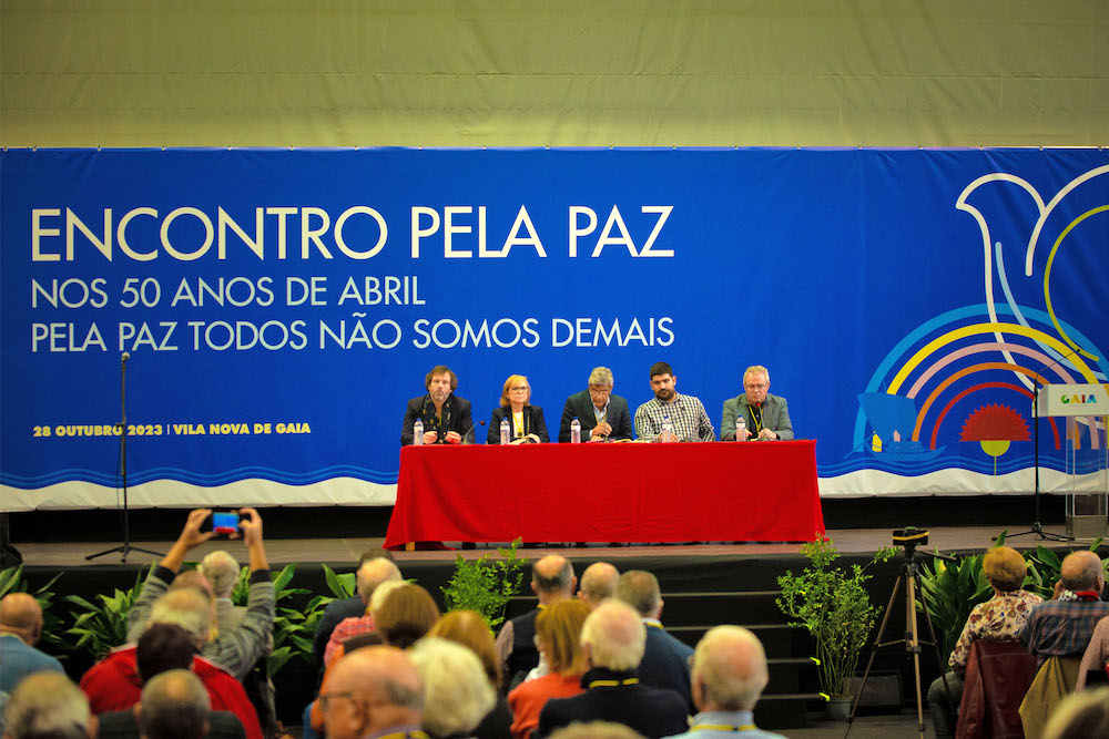 Vereador Pedro Pina representou a Câmara Municipal no III Encontro Pela Paz, realizado em Vila Nova de Gaia