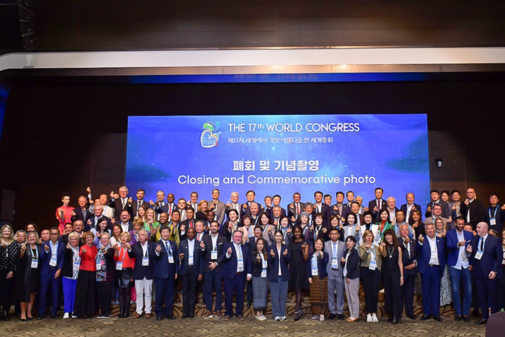 Foto de grupo do 17.º Congresso Mundial do Clube das Mais Belas Baías do Mundo