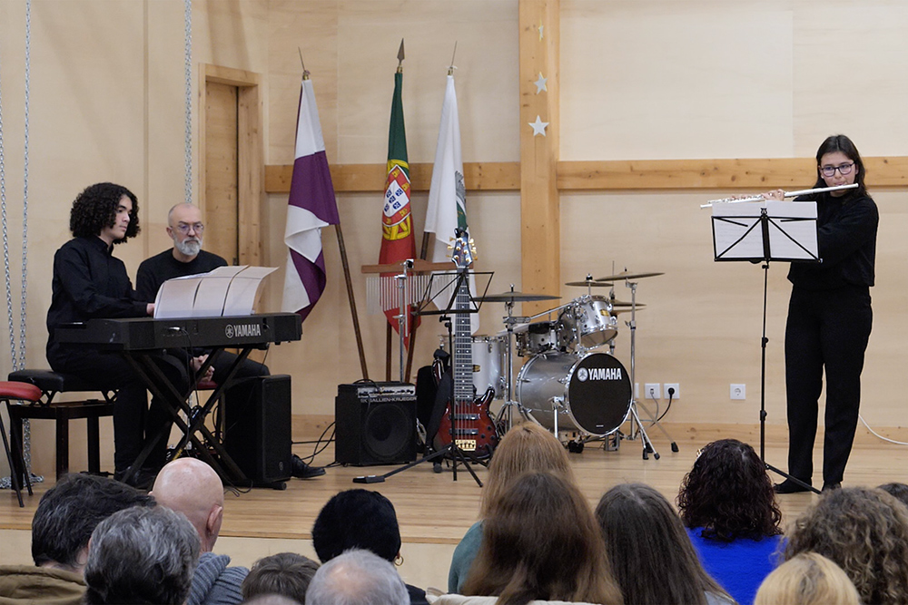 Concerto de ano novo da freguesia de São Sebastião com o Conservatório Regional de Setúbal, no Auditório Bocage