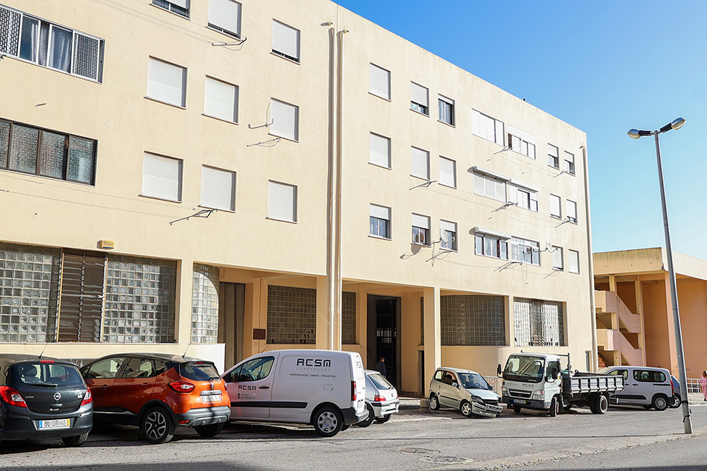Conservação do Lote 37 na Avenida da Bela Vista. Fachada do prédio.