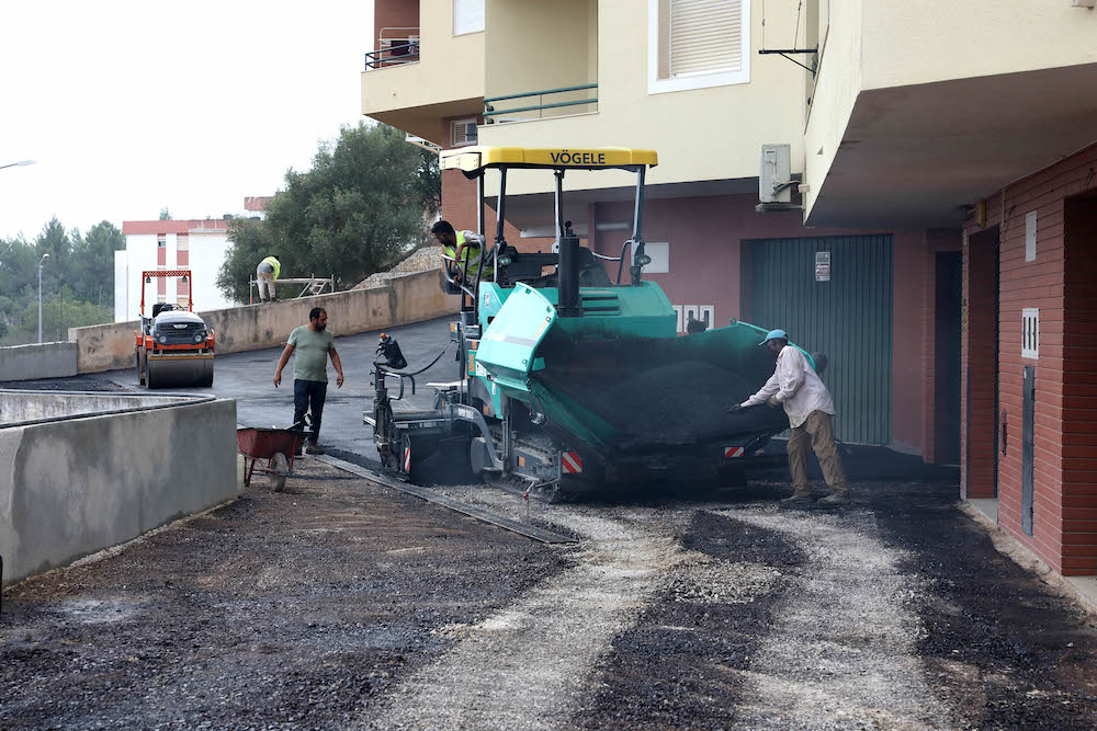 Estrutura de contenção entre as ruas Óscar Pacheco e da Palhavã